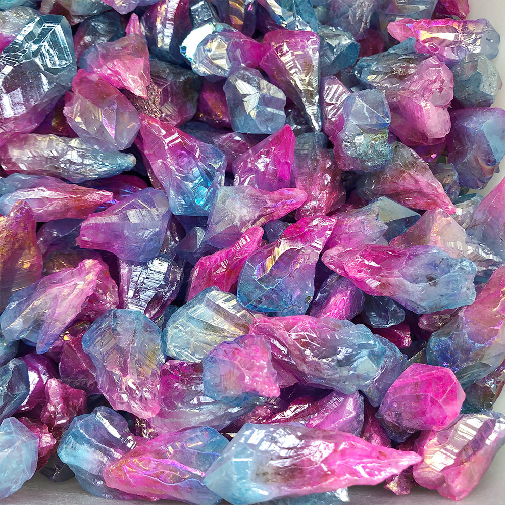 1 PC สุ่ม Electroplated สีชมพู - Marine Aquarium Aquascape บทวิจารณ์และราคา