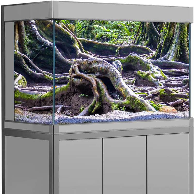 สติ๊กเกอร์ตกแต่งตู้ปลา ฉากหลัง - Marine Aquarium Aquascape บทวิจารณ์และราคา
