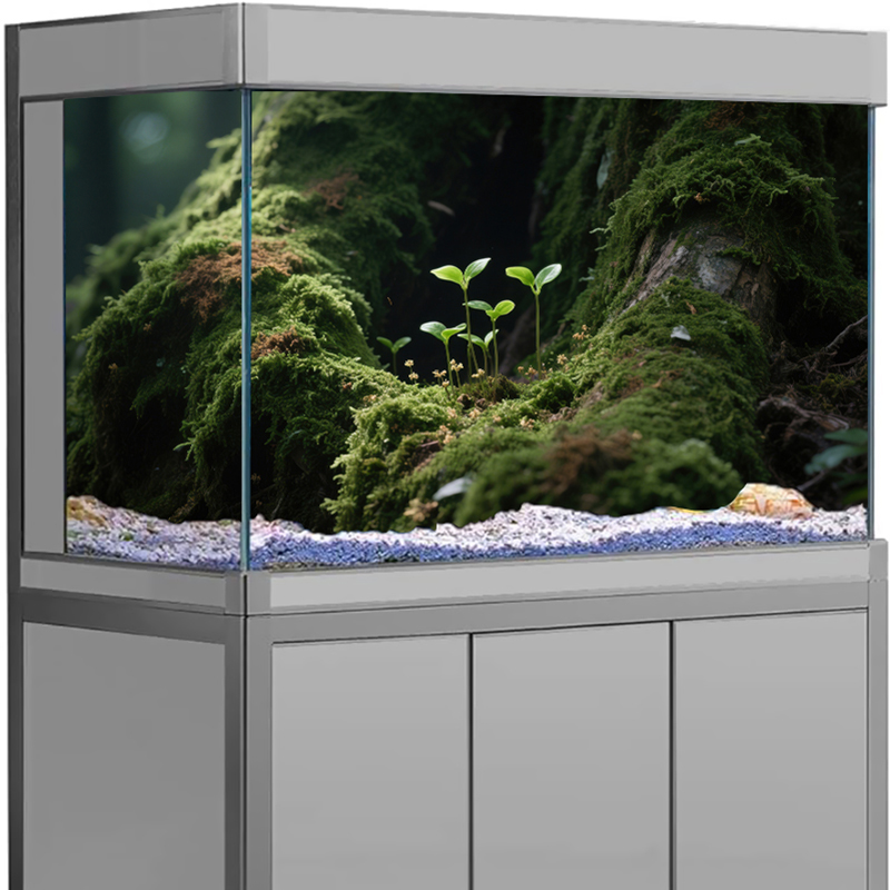 สติ๊กเกอร์ตกแต่งตู้ปลา ฉากหลัง - Marine Aquarium Aquascape บทวิจารณ์และราคา