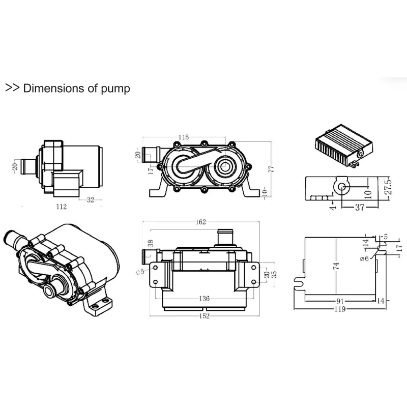 ปี 2026 สุดฮิต! ปั๊มน้ำแบบจุ่ม - Aquarium Marine Drive บทวิจารณ์และราคา