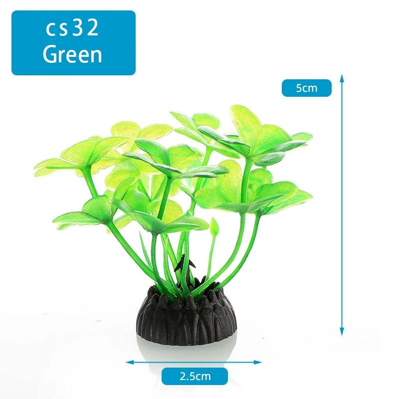 จําลองพืชประดิษฐ์ PVC ใต้น้ําว - Marine Aquarium Aquascape บทวิจารณ์และราคา