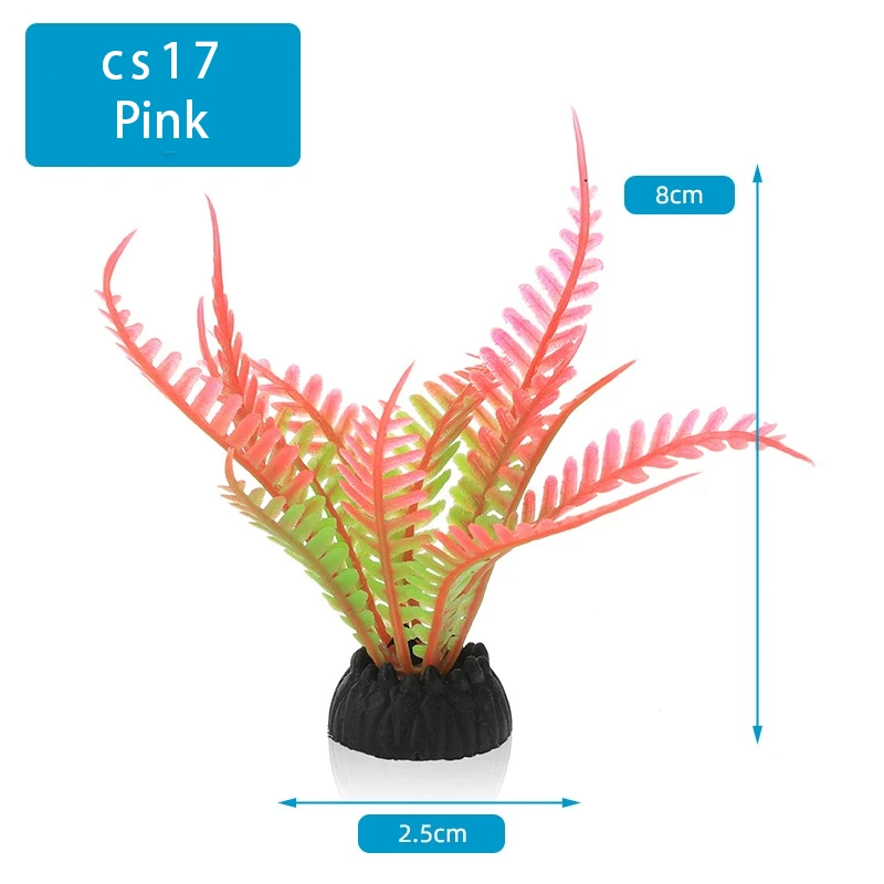 จําลองพืชประดิษฐ์ PVC ใต้น้ําว - Marine Aquarium Aquascape บทวิจารณ์และราคา